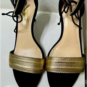 Nine West heeled sandals.  Size 6